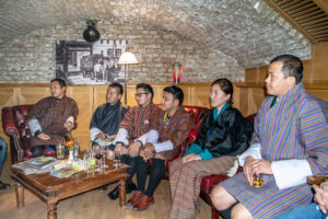 Welcome reception of the Bhutanese delegation. Picture by Austrian Institute of Technology GmbH